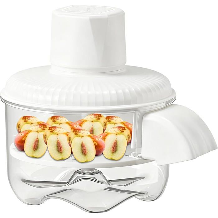 Éplucheuse de fruits électrique rechargeable automatique outil de cuisine couleur blanc EPLUCHEUR ELECTRIQUE