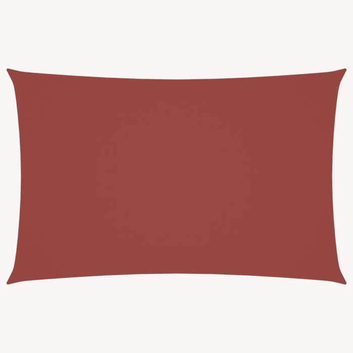 Vidaxl Voile de parasol rectangulaire 5x7 m terre cuite