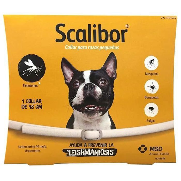 Collier antiparasitaire pour chiens de taille moyenne - 48 cm PIPETTE ANTIPARASITAIRE