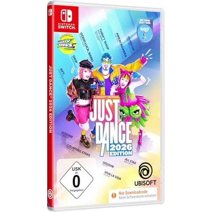 Just Dance 2026 Edition Code in a box [Nintendo Switch] Spielbar auf Nintendo Switch 2