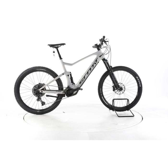 Vélo électrique - Scott Strike eRIDE 910 - gris - VTT électrique tout suspendu - Bosch 625 Wh Reconditionné