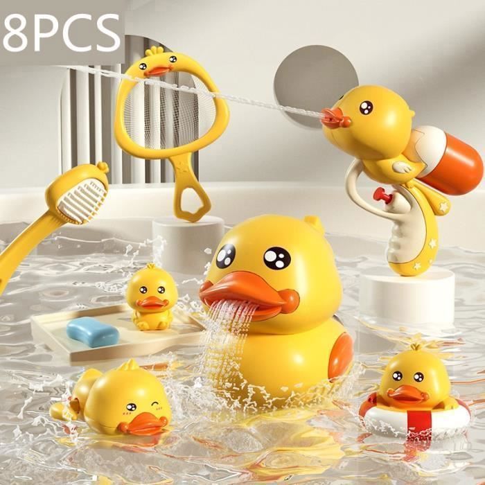 8Pcs Jouet Bain Bébés,Jouet de Bain pour Enfant Ans