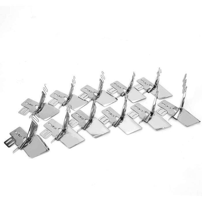 Mxzzand Classeur à Coudre Reliure à Bande De Fixation De Dossier De Couture Plate En Acier Pour