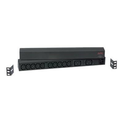 PDU de base à montage en rack APC Unité de distribution d'alimentation rack montable CA 208230 V entrée : IEC 60320 C20 connecteurs de sortie : 12 power IEC 60320 C13 IEC 60320 C19 ... - vue 3