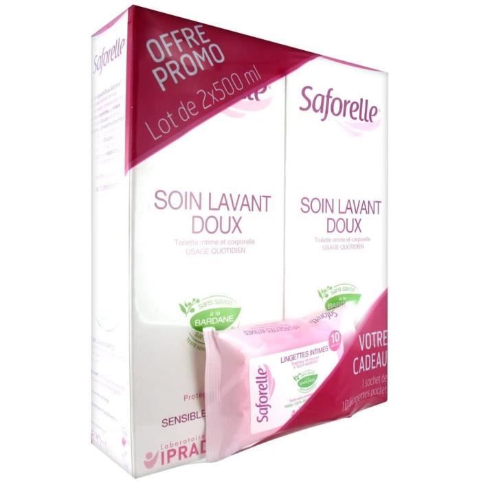 Saforelle soin lavant doux 500ml - Toilette Intime