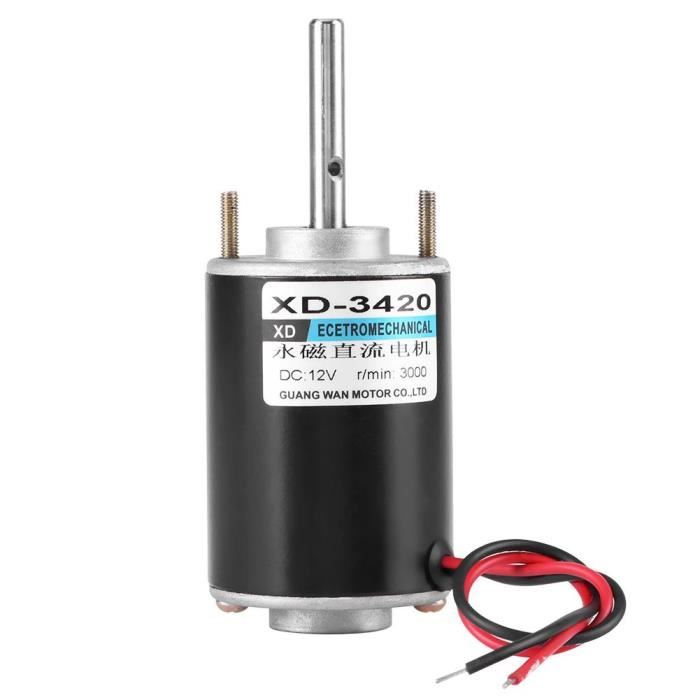 Moteur à Grande Moteur Vitesse à courant continu aimant permanent 12//24V