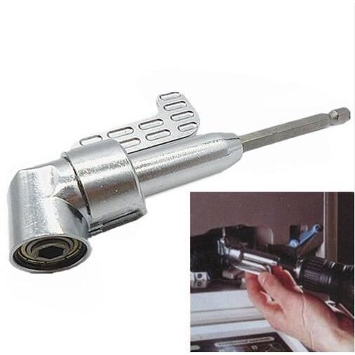 Renvoi d/'angle visseuse tournevis 1//4/" Extension Hex Drill Bit