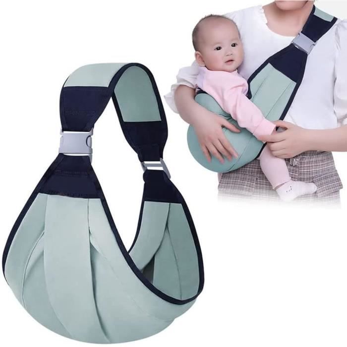 Écharpe De Portage Bébé Latérale Ergonomique - Jusqu'à 20 Kg - Polyester Respirant - Réglable - 5