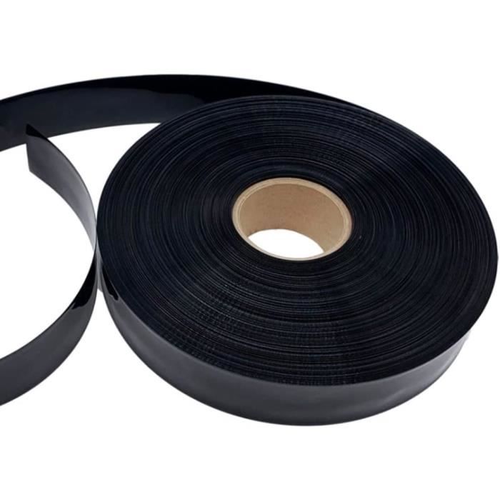 Gaine thermorétractable en PVC pour batterie de grande taille, largeur