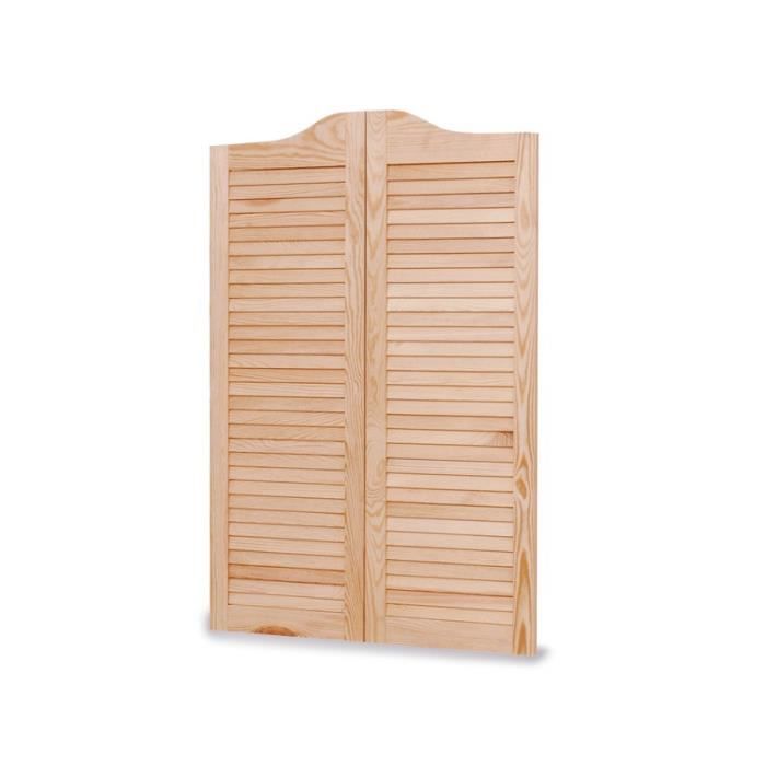Porte Western Pin Massif Achat Vente Porte D Interieur Porte