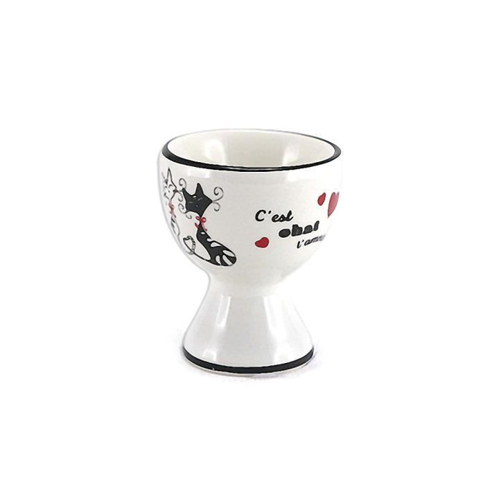 Coquetier Chat Cdiscount