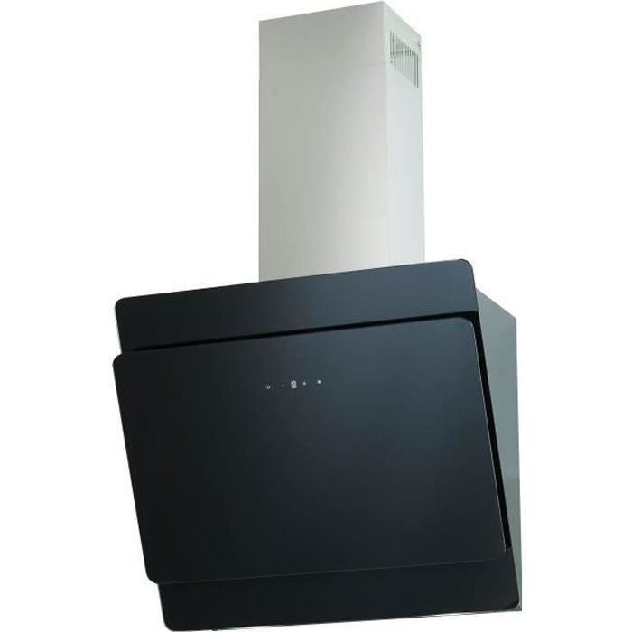Hotte Aspirante Pkm S3 60 Abtz Hotte De 60 Cm En Verre Noir Acier Inoxydable Classe D Efficacite Energetique A Achat Vente Hotte Cdiscount
