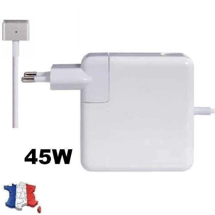 Chargeur adaptable MacBook Air MagSafe 2 45W