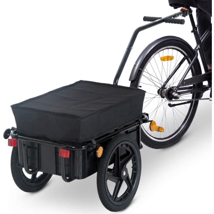 Remorque vélo avec bâche - Bc-elec - TC3003 - 76L - 40kg