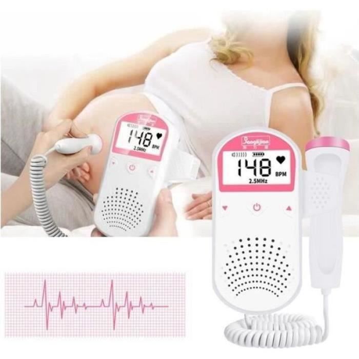 BABY PHONE - ECOUTE BEBE BABY PHONE - ECOUTE BEBE Détecteur Bébé Échographie Doppler Fœtal Rythme Cardiaque écoute Bébé Moniteur De