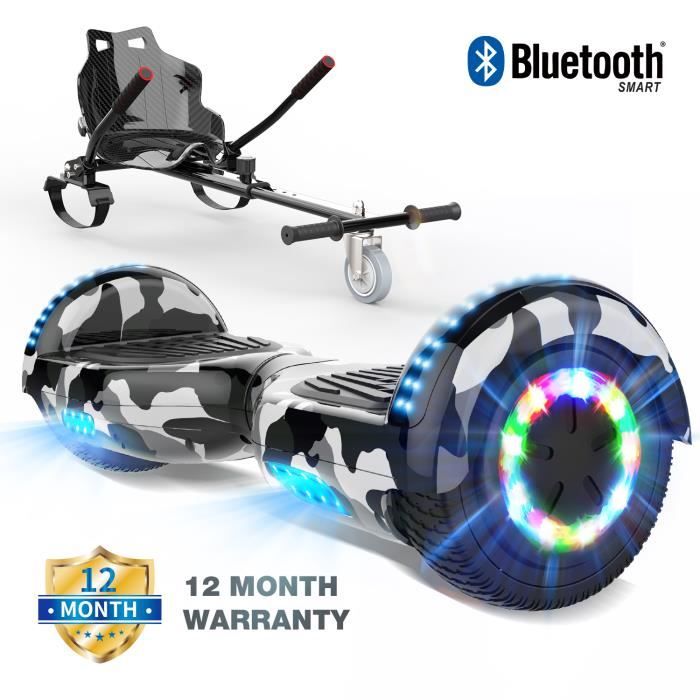 CITYSPORTS PACK Hoverboard 6.5 Bluetooth Moteur 700W avec Roues