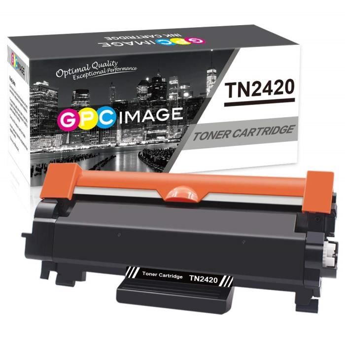 GPC Image TN2420 TN-2420 Cartouche de Toner Compatible pour TN2410 TN-2410  pour Brother HL-L2350DW MFC-L2710DW DCP-L2510D DCP-L25