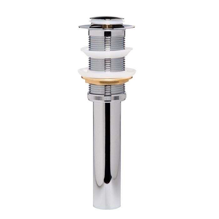 universel bonde de vidage a ressort pour lavabo chrome petit evacuation sans trop plein drain de lavabo 45mm cdiscount bricolage