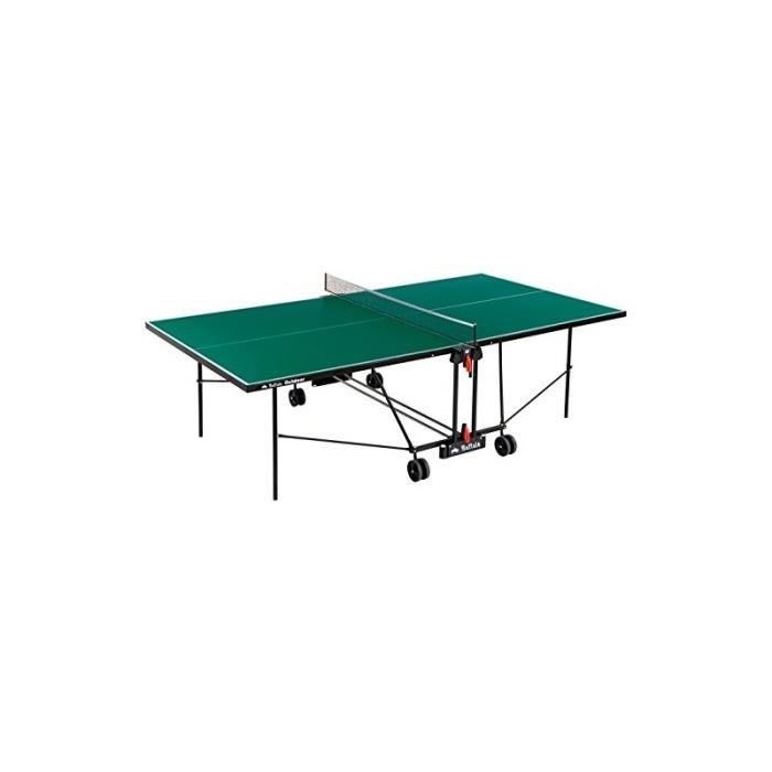 buffalo table de pingpong verte d exterieur buffalo cdiscount sport