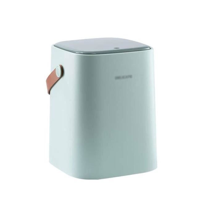 Poubelle carrée Bolero verte 10L
