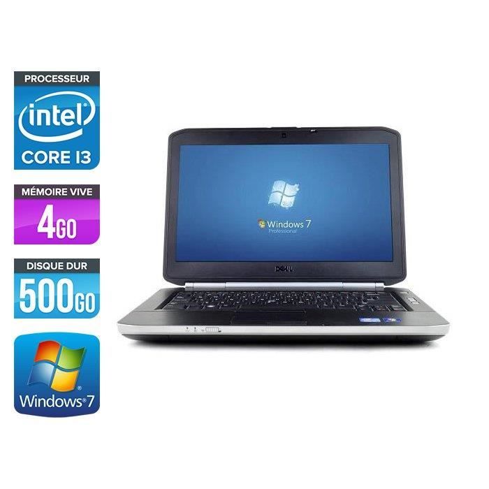 Top achat PC Portable Dell Latitude E5420 - Core i3 2,2GHz - 4Go -500Go pas cher