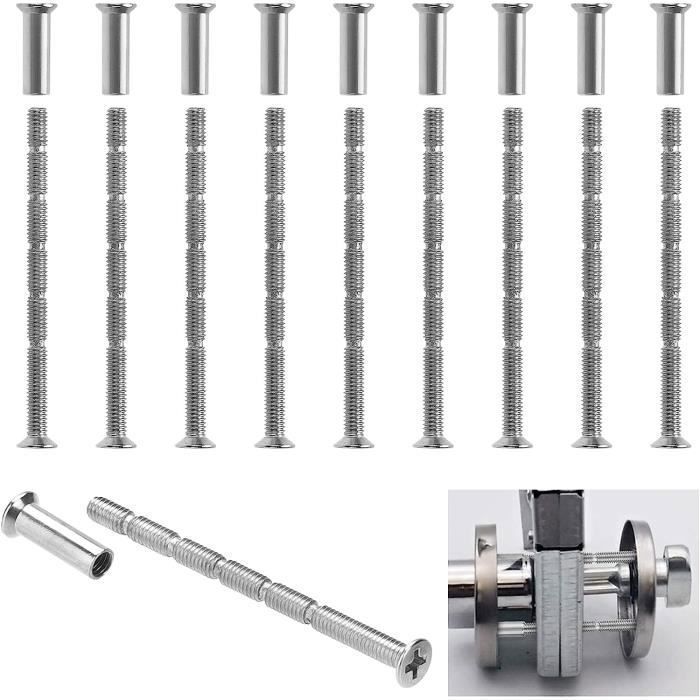 24 Vis De Poignée De Porte, 48 Vis De Fixation M4 Pour Poignu00e9e De