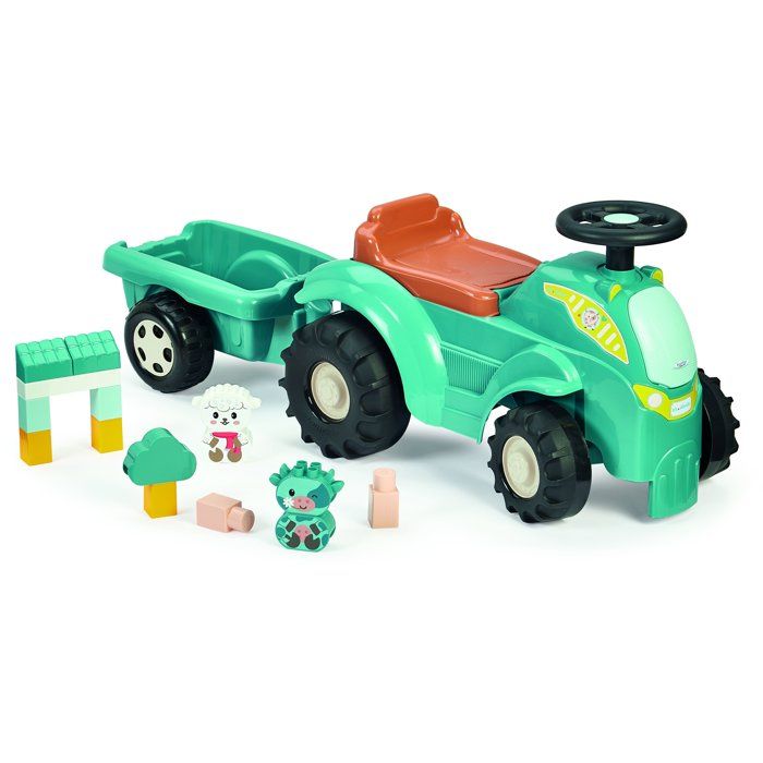Tracteur directionnel garni avec remorque ECOIFFIER 15 accessoires De 12 à - vue 2