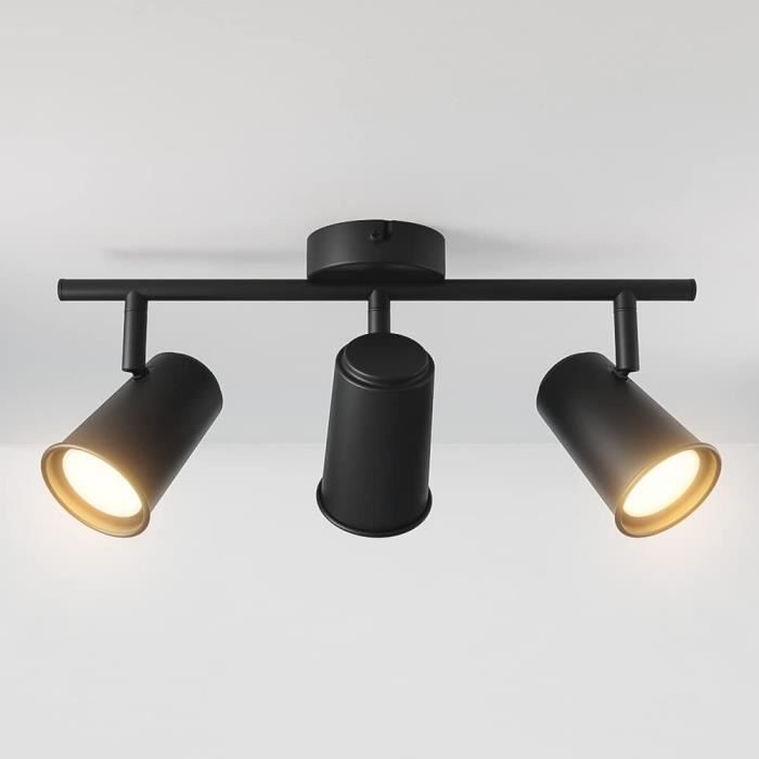 Ledvance Spot LED sur rail D85 Noir 25W 1500lm 15-55D - 830 Blanc Chaud | Mechanical Zoom - Dimmable