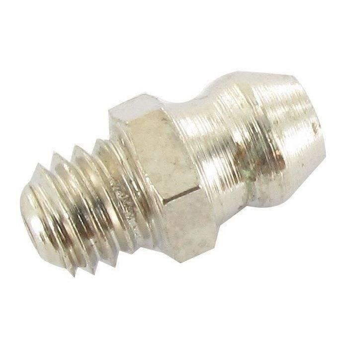 Graisseur droit à pas métrique M6 x 1