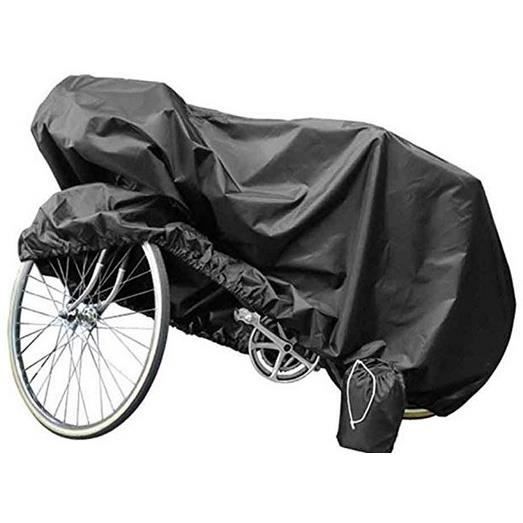 Housse de Protection pour Vélo Imperméable Anti-Pluie Anti-poussière - FABLCREW - Noir - 190*65*98cm
