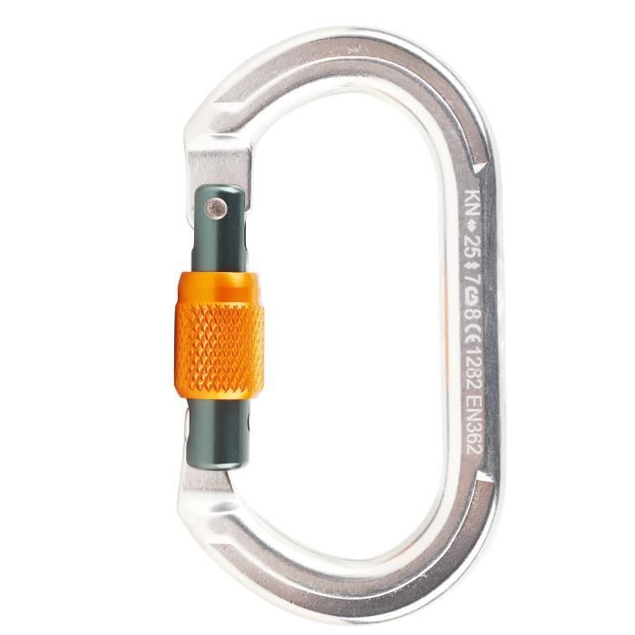 Mousqueton professionnel en aluminium en forme de D CLIWIZ