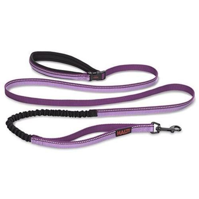 Laisse pour Chien - HALTI - All-in-One - Mauve - Taille L - Réfléchissante Laisse pour Chien - HALTI - All-in-One - Mauve - Taille L - Réfléchissante