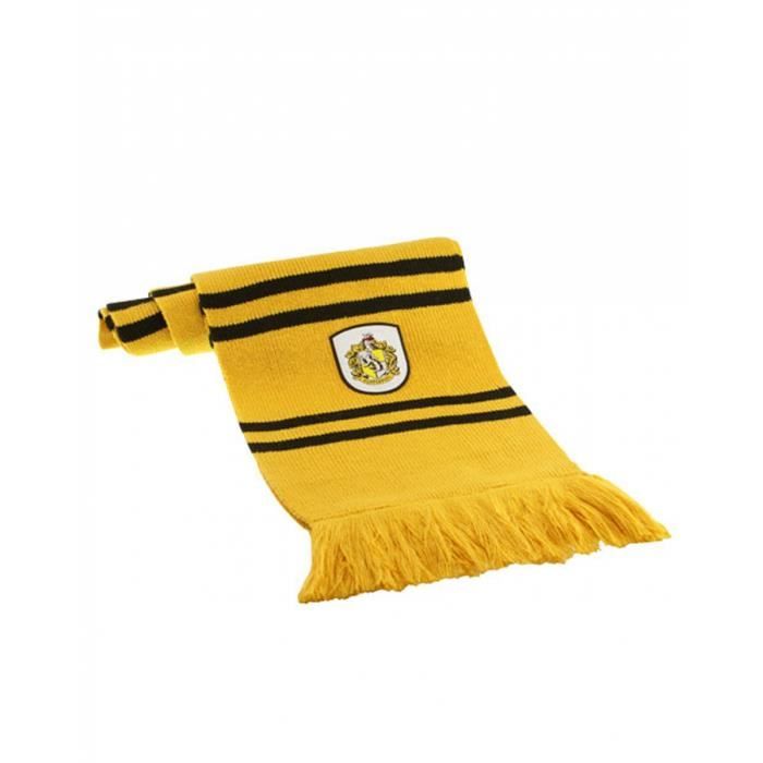 Harry Potter Poufsouffle écharpe tricot Cdiscount Jeux Jouets