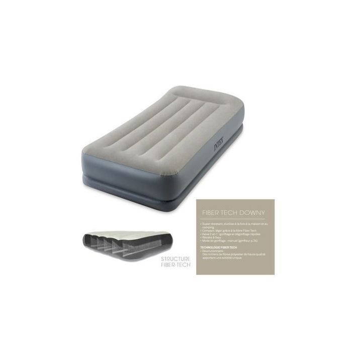 Matelas Tente pour Les Invit/és//Camping//F/êtes 191 x 99 x 23cm Lit d/’Appoint Pneumatique d/’une Personne avec Pompe Rechargeable Portable Inclus Etekcity Matelas Gonflable 1 Place Electrique