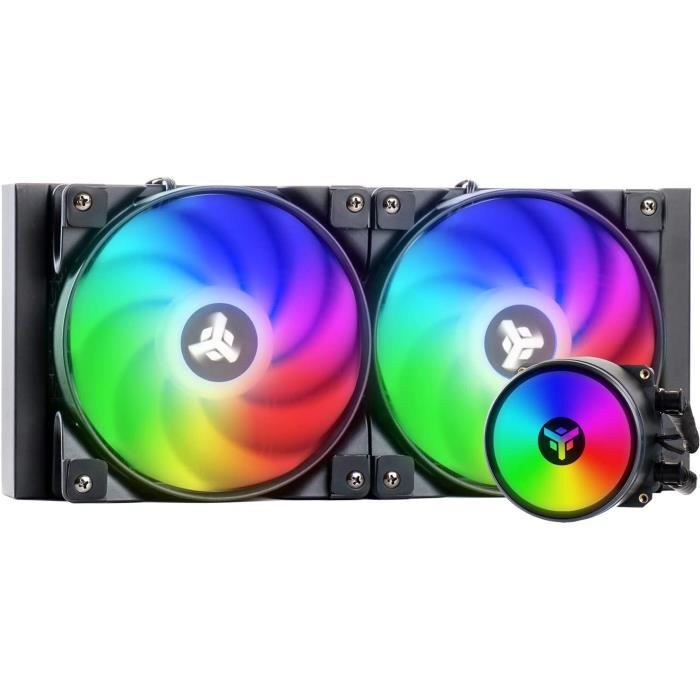 ITek EVOLIQ 240 ARGB Processeur Refroidisseur de liquide tout-en-un 12 cm Noir - vue 2