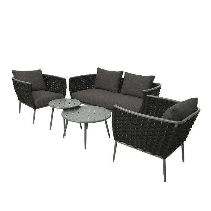 Jardideco Salon de jardin Monza - vue 2