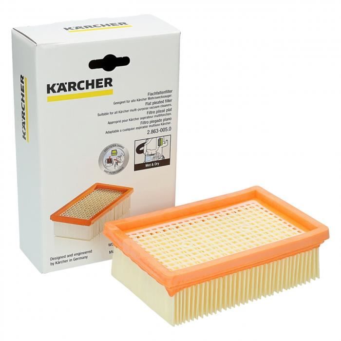 K rcher 2.863 005.0 filtre d aspirateur K rcher WD6 K rcher WD4