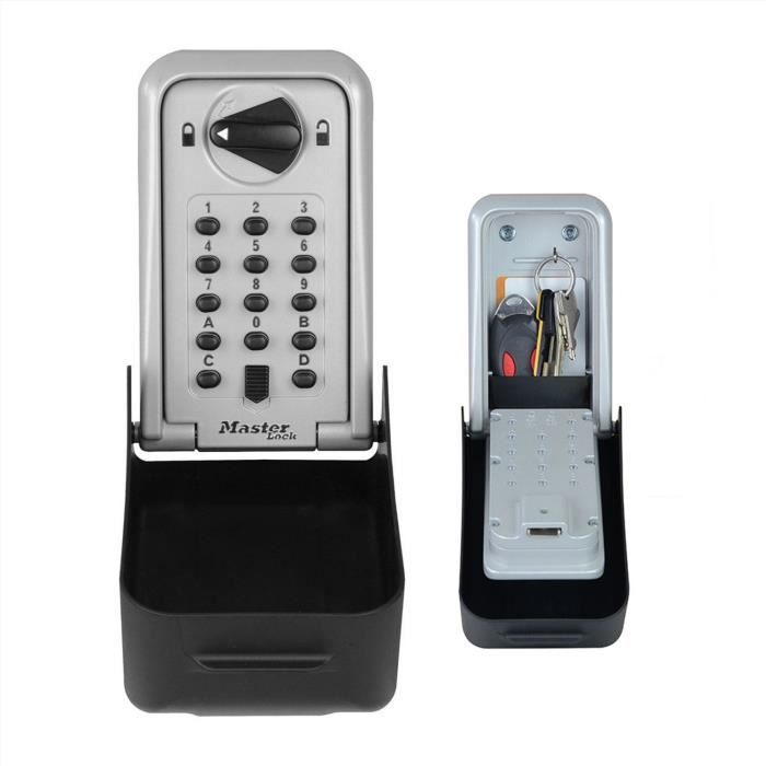 MASTER LOCK Boite à clés sécurisée certifiée - Format XL - Coffre à clé - Sécurité Professionnelle