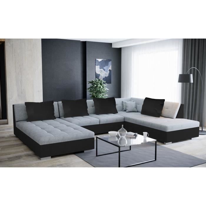 Grand Canape En U Convertible Achat Vente Pas Cher