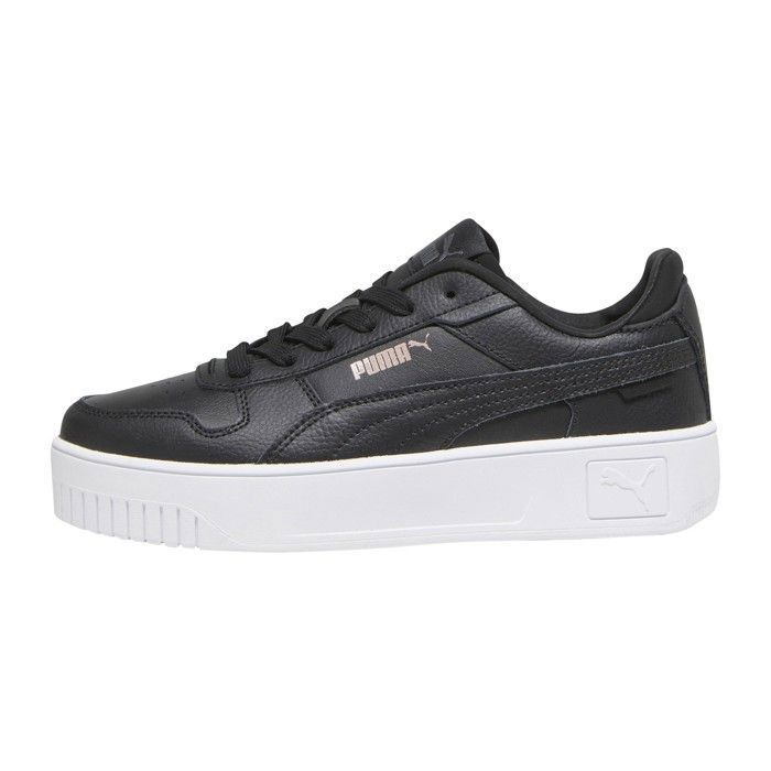 Basket puma top femme noir