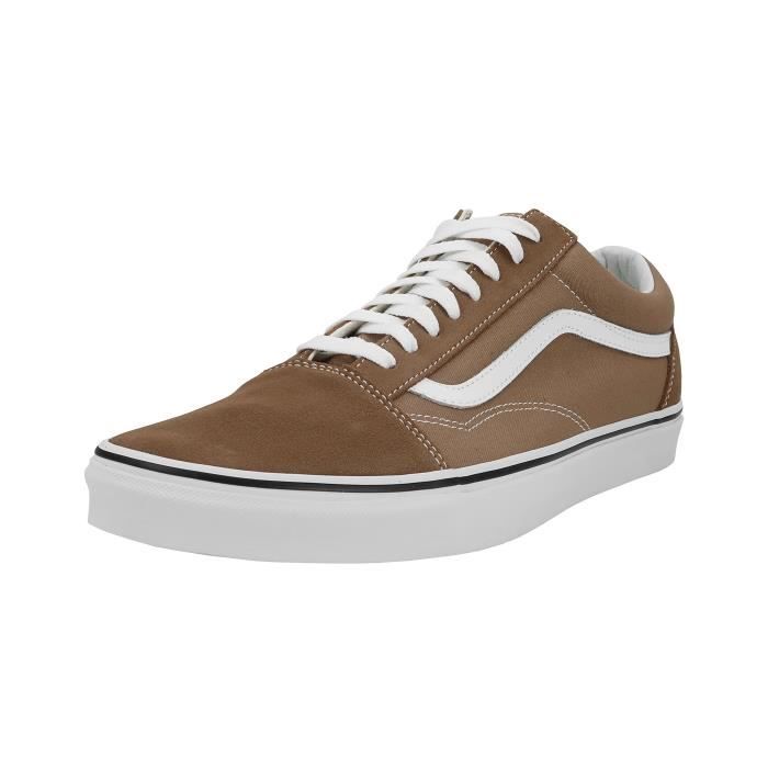 VANS Unisexe Old Skool Skate Shoe 1CHJXJ Taille-46 Blanc - Achat