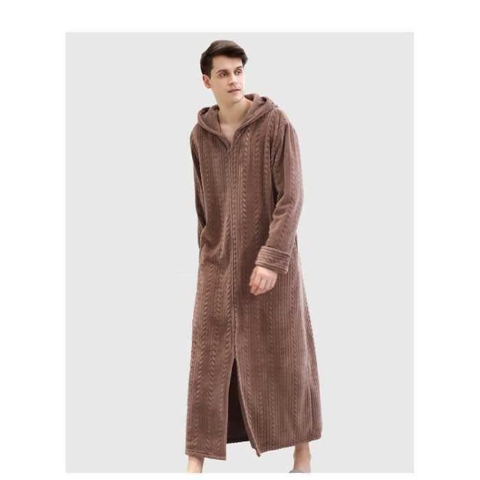 Peignoir store zippé homme