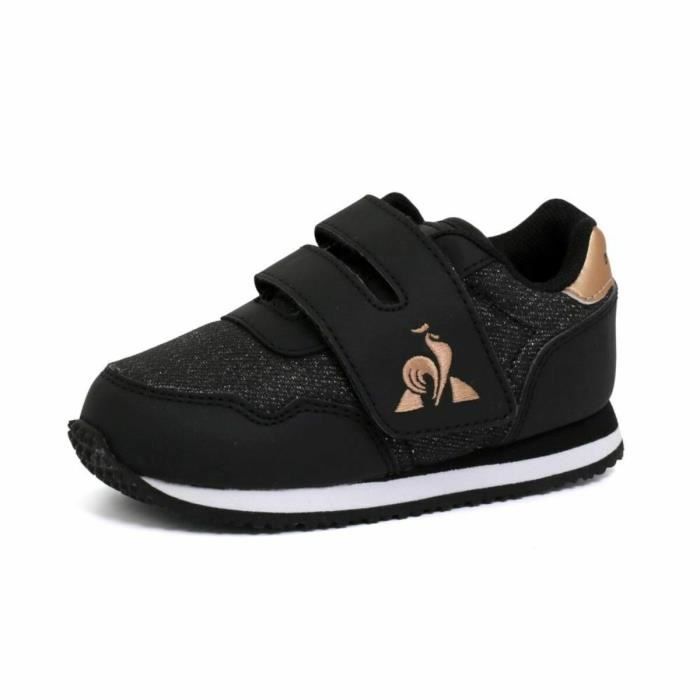 Chaussures de lifestyle fille Le Coq Sportif Astra inf - noir/rose