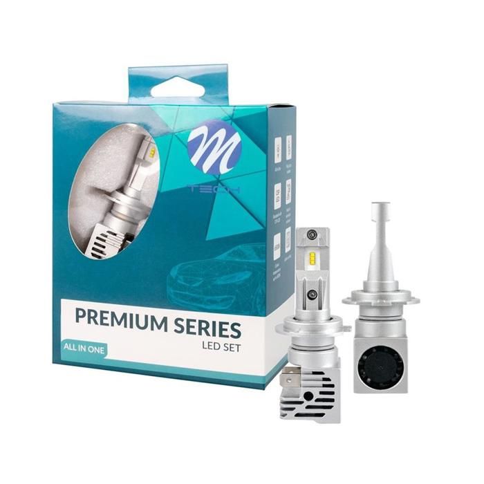 2 AMPOULE H7 LED 50W 5000 LUMENS AVEC REFROIDISSEMENT ACTIF A VENTILATEUR