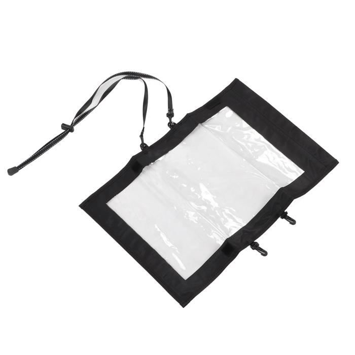 Mxzzand Pochette transparente pour carte de randonn e Pochette de