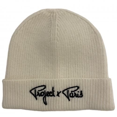 Comparer les prix de Bonnet Mixte - Project X Paris - Blanc - Revers - Broderie - Matière extensible