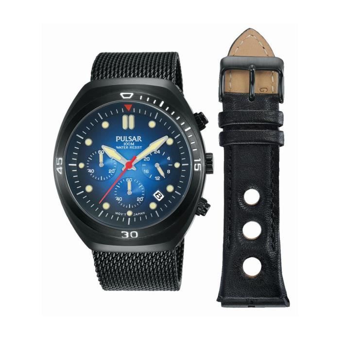 Pulsar Montres Noir pour Homme - PT3951X2 42mm