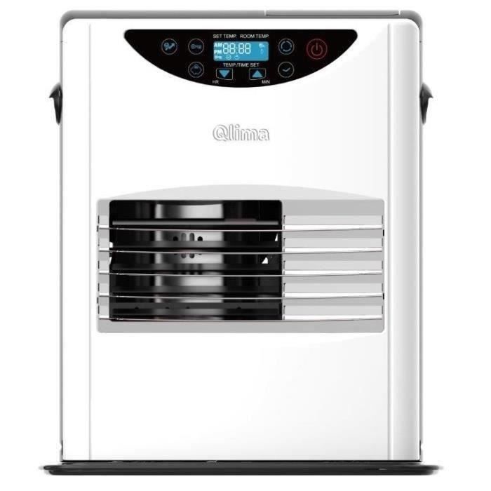 Qlima Sre3131c 3100 Watts Poele A Petrole Electronique Jusqu A 48 M Autonomie Max 37h Detection Co Parois Froides Nf Achat Vente Poele A Petrole Qlima Laser 3100w Blanc Cdiscount