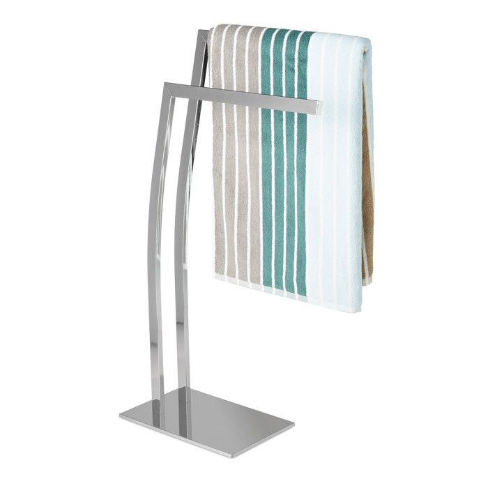 Relaxdays Porte Serviettes En Inox Wimedo Hxlxp 80 X 32 X 20 Cm