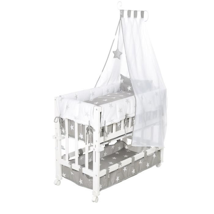 Berceau complet 3 en 1 collection 'Little stars' Roba - 85x43cm - Cdiscount  Prêt-à-Porter
